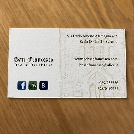 Bed & Breakfast San Francesco Salerno Luaran gambar