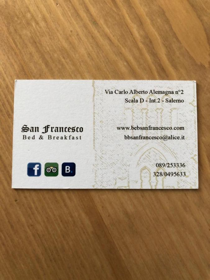 Bed & Breakfast San Francesco Salerno Luaran gambar